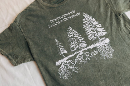 evergreen tee